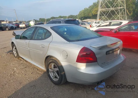2004 Pontiac Grand Prix Gt2 from USA, damaged, VIN 2G2WS522041143934